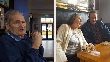 Lunchtime outing for Roxburgh House care home Residents